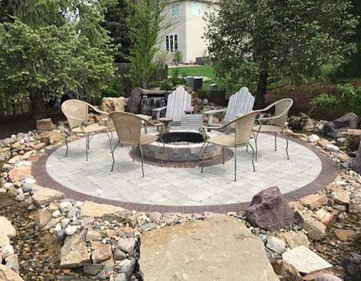 Chizmar Landscaping Patio